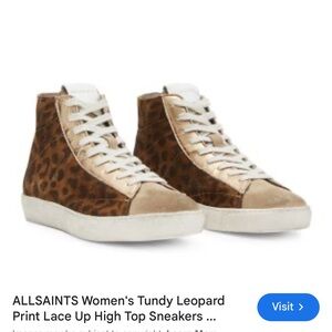 ALLSAINTS Women’s Tundy High Top Lace Up Sneakers